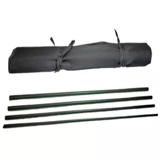 OLDE FLY SHOP SERIES IM-8 GRAPHITE FLY ROD BLANK 9FT 6WT 4PC DARK MATTE GREEN