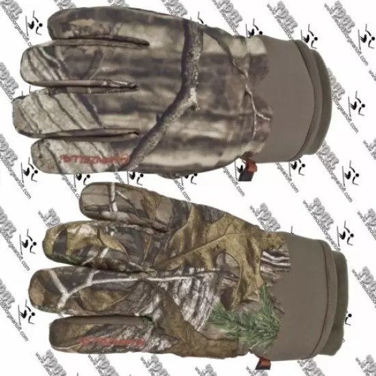 MANZELLA MENS H247M GORE-TEX WOODSMAN GORETEX WATERPROOF BREATHABLE CAMO GLOVES