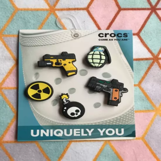 Crocs Handmade jibbitz 5pc video game Roblox among us shoe charms s21