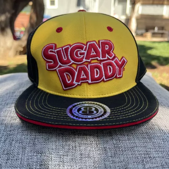 Sugar Daddy Snapback Hat Trucker Cap Carmel Chewy Candy Pimp Snack