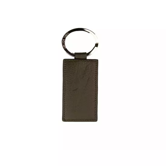 Neil Barrett Elegant Emerald Leather Keychain - Keychains - Green -Size One