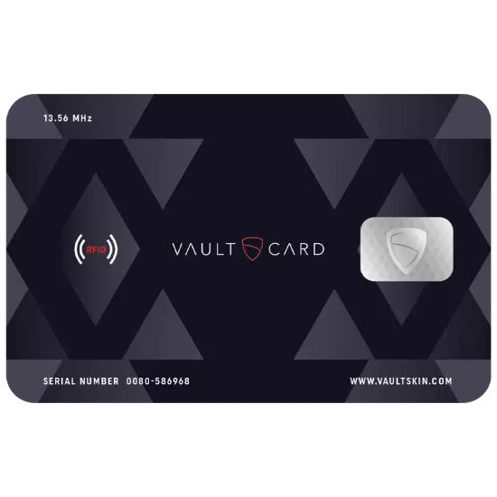 VAULTCARD - RFID Blocking Card / High Performance Protection from Kickstarter