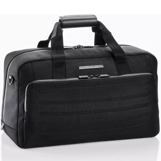 Porsche Design Roadster Pro S Weekender black Nylon Travel Bag Study