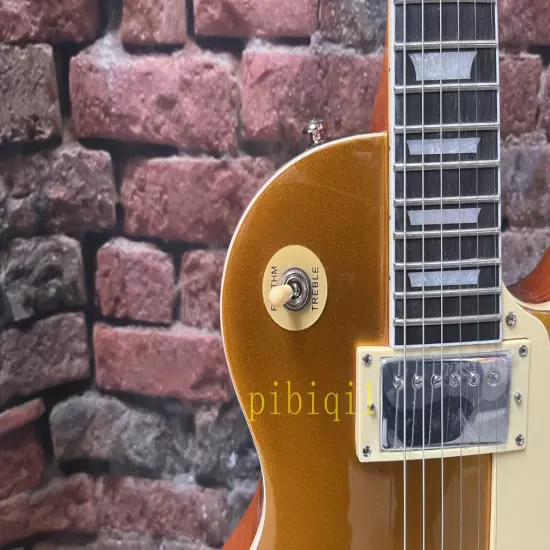 2010 LP Traditional Gold Top Electric guitar Mahogany body chrome hardware