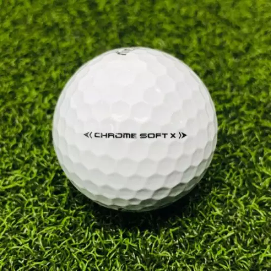 36 Callaway Chromesoft X AAAA (4A Grade) Used White Golf Balls