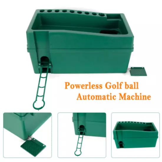 Automatic Golf Ball Dispenser Switch Pole Golf Ball Tool Training Non-electri US