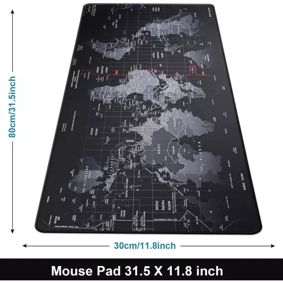 Large Size Computer Keyboard Mat Extended Gaming Mouse Pad Desktop Pad Non-Slip