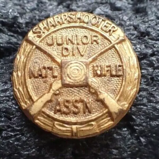 Vintage NRA Pin - Sharpshooter Junior Div