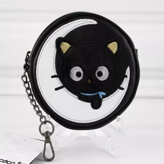 HER UNIVERSE SANRIO CHOCOCAT CELESTIAL COIN PURSE WITH KEYCHAIN GLOW IN THE DARK