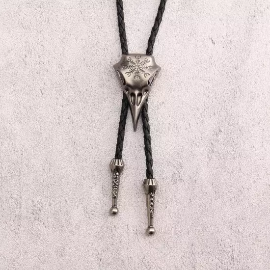 Bolo Tie for Men Leather Rope Western Cowboy Tie Unisex Bola Tie Gift for Him