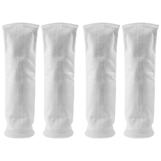 4 Packs of Socks, 200 Micrometres, for Fish Tank/Saline Aquarium, Pond,1461