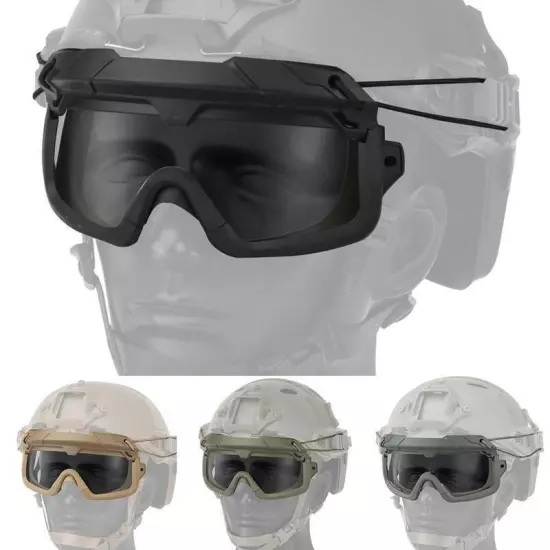 Tactical Shooting Glasses Military Ballistic Impact Protection Airsoft Goggles