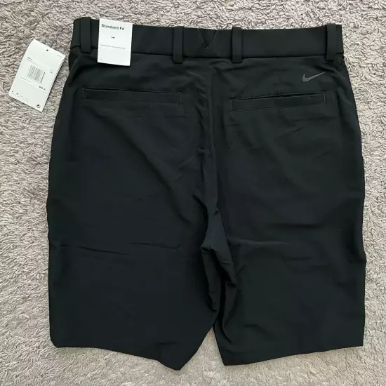 New Nike Dri-Fit Stretch Woven Black Golf Shorts Men’s Size 32 Waist CU9740-010