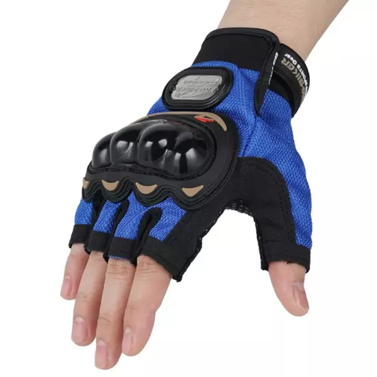 Motorcycle Half Finger Gloves Anti-fall Outdoor Sports Four Seasons Non-slip