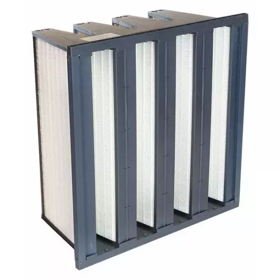 Air Filter 24x20x12" MERV 16 V-Bank Mikropor