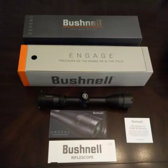 New Bushnell Engage 3-9X 40mm Illuminated Multi-X SFP Reticle. 