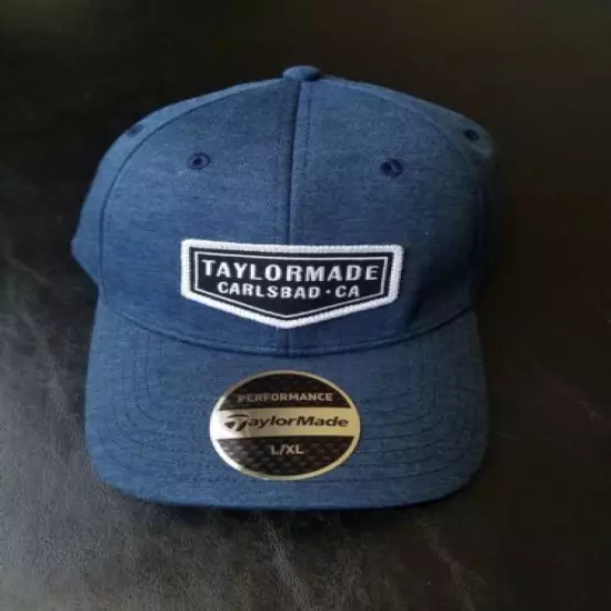 1 NWT TAYLORMADE PERFORMANCE HAT, SIZE: LARGE/X-LARGE, COLOR: INDIGO (A10)