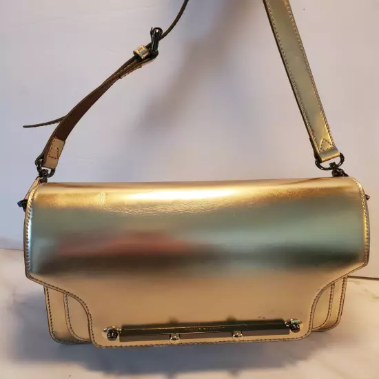 NWOT Gold Vince Camuto Crossbody With Detachable Strap