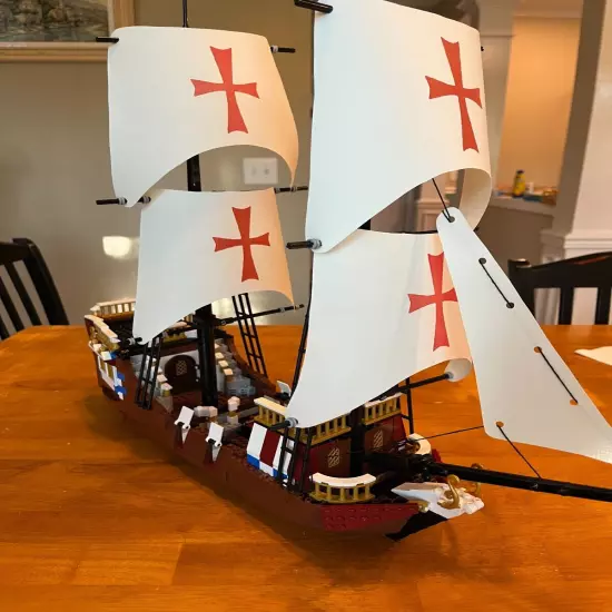 Spanish Galleon - electronic instructions, parts list and sail templates.