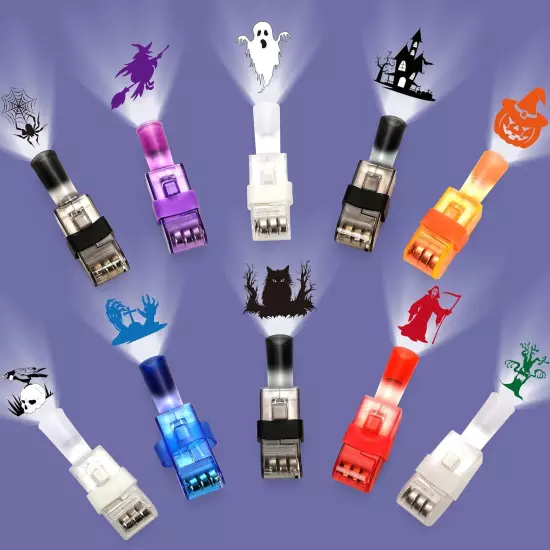 Halloween Party Favors for Kids - white, blue, red, black, purple, orange 