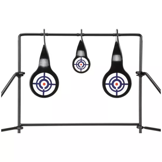 Crosman Steel Spinning Target, Use .177 and .22 Cal Pellets, 1.6 lbs.