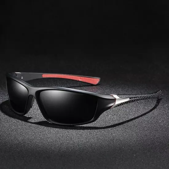 Photochromic Polarized Sports Sunglasses Men Fishing Driving Cycling Sun Glasses