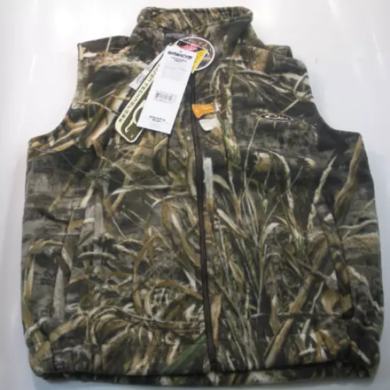 Drake Waterfowl MST Layering Fleece Vest DW1600-015-1 Max 5 Camo SIZE Small 