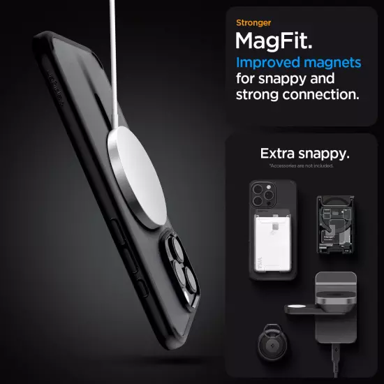 Spigen Ultra Hybrid MagFit Phone Case for iPhone 16 Pro Max/ 16 Pro/ 16 Plus/ 16