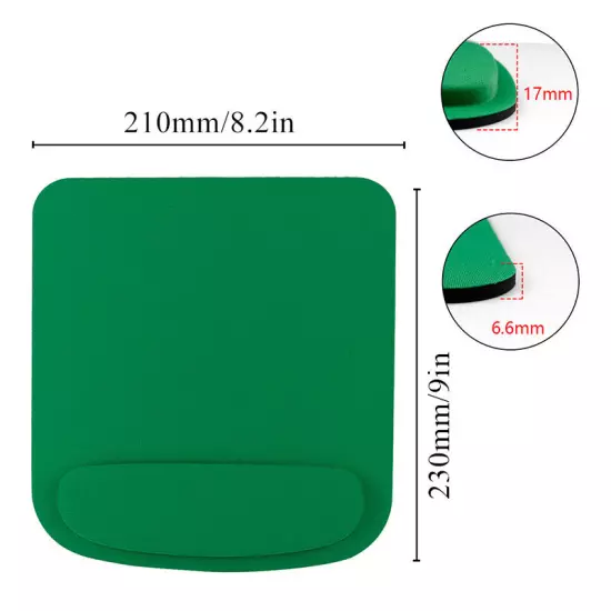 Mouse Pad EVA Wrist Pad Computer Mouse Wrist Pad Laptop Mat Support Anti-Slip US