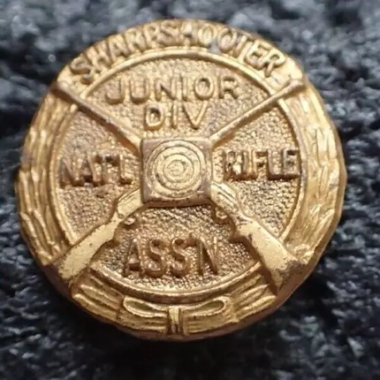 Vintage NRA Pin - Sharpshooter Junior Div