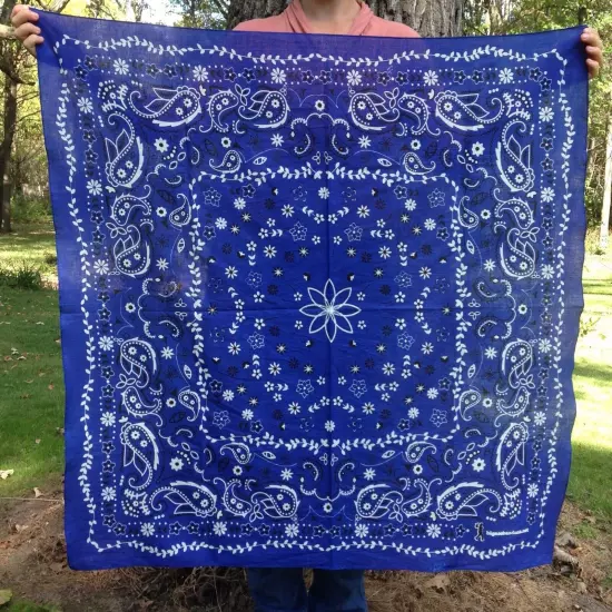 SUMMER SALE! BIG ASS BANDANA Giant Extra Large Texas Size Bandanas 42x42 inches!