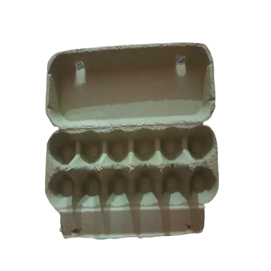 50 X Brand New Natural/Rustic 12 Slots Biodegradable Eco Color Egg Carton Tray