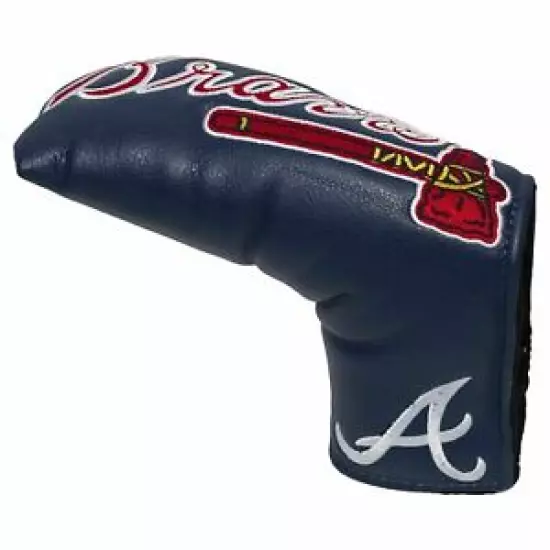 NEW Team Golf MLB Atlanta Braves Vintage Blade Putter Cover