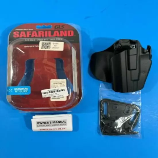 SAFARILAND 578 PRO-FIT GLS CONCEALMENT HOLSTER GLOCK 17 22 21 37 S&W M&P H&K LH