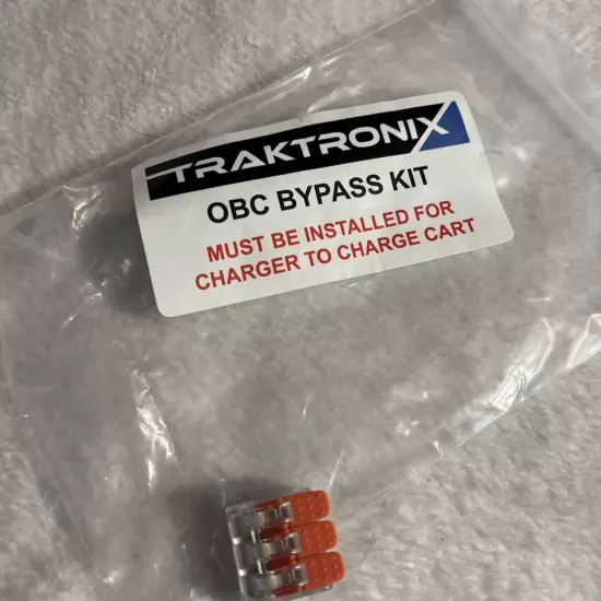 Traktronix OBC Bypass Cable for Club Car Golf Cart New in Package