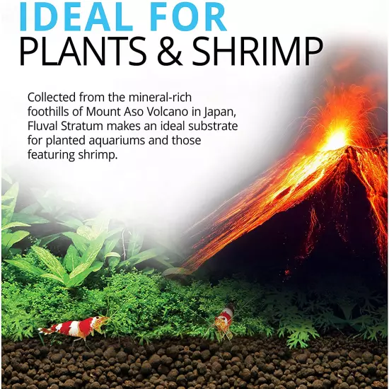 8.8 Lbs. Plant and Shrimp Stratum for Freshwater Fish Tanks,– Aquarium