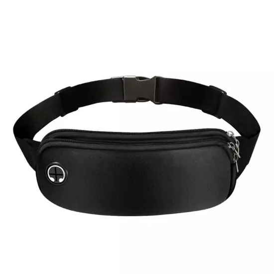 Running Belt Fanny Pack Waterproof Adjustable Elastic Belt Waist Bum Bag R Hot