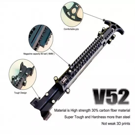 V52 Slingbow Rubber Band Power SlingBow Shooting Toy in 2024 Newest