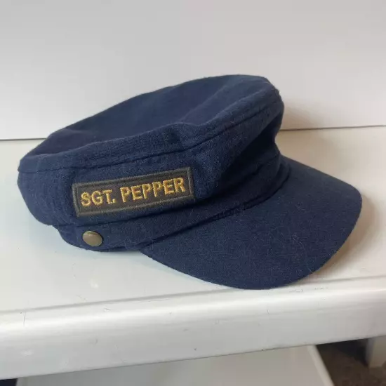 BEATLES Sgt Pepper Captains Hat By Junk food M/L 2018 Lonely Hearts Club Band