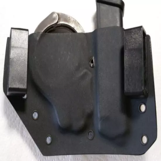 Fits a 1911 .45 10 Rounder Mag Handcuff Combo Pouch