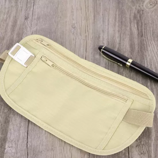 Travel Wallet Money Waist Belt Bag Secret Security