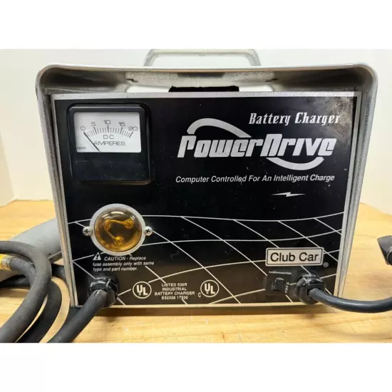 CLUB CAR POWER DRIVE 48VDC BATTERY CHARGER MODEL 17930