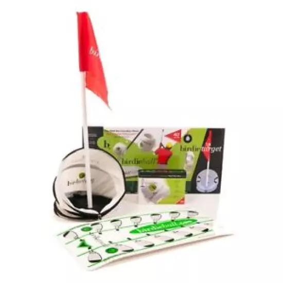 SUPER SET - 12 BIRDIEBALLS, STRIKEPAD & BIRDIETARGET - New