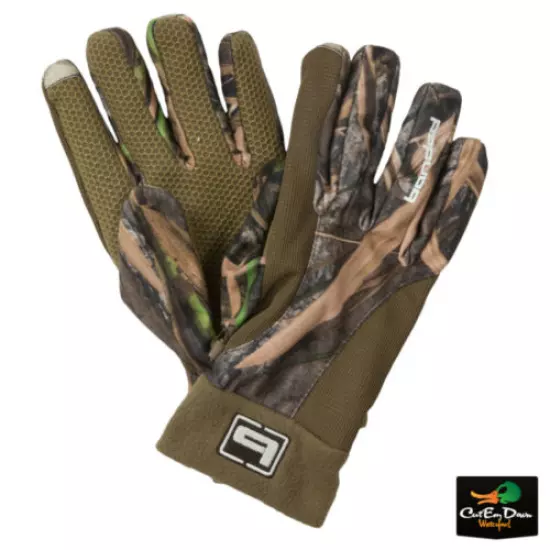 NEW BANDED GEAR TEC FLEECE CAMO BLIND GLOVES DUCK HUNTING B1070009