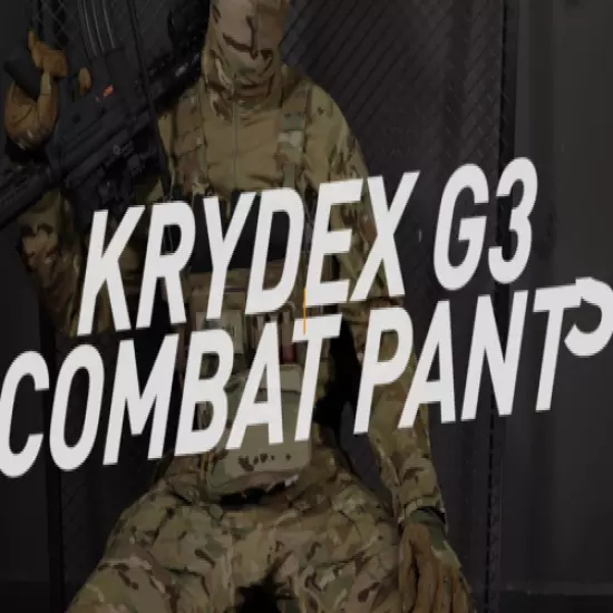 KRYDEX G3 Combat Trouser with Knee Pads Tactical Pants Clothing Camo Multicam