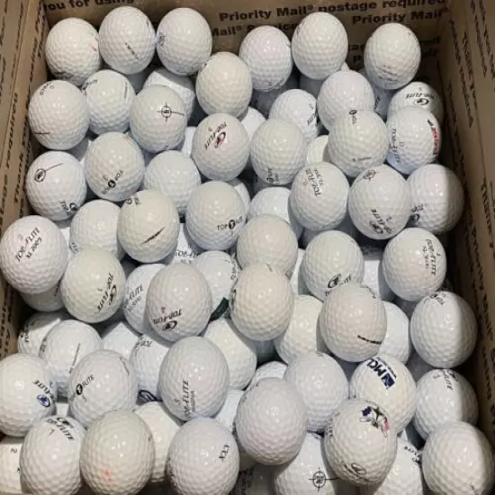 155 Assorted Top Flight Golf Balls AAA-AAAA