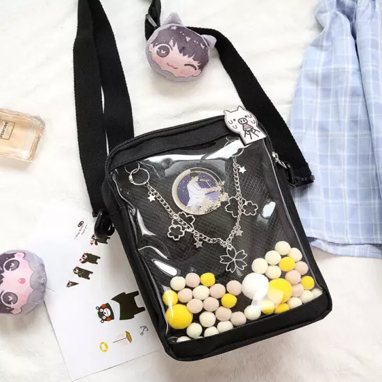 Cute Lolita Transparency Itabag Messenger Bag Shoulder Bag Kawaii Sweet Girls 