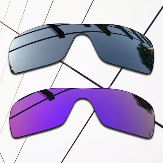 TRUE POLARIZED Replacement Lenses for-Oakley Batwolf Frame OO9101 Multi-Colors