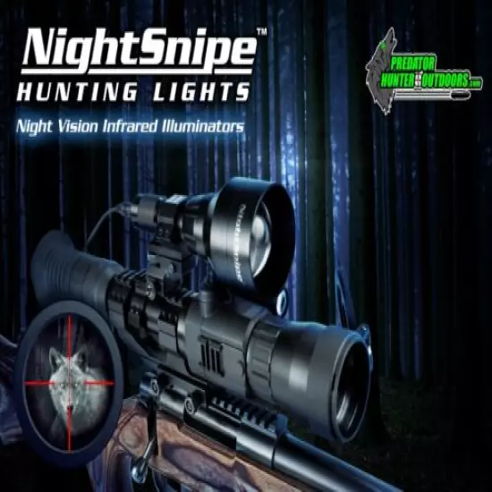 NightSnipe NS550 Dimmable IR (Infrared) Illuminator Kit 