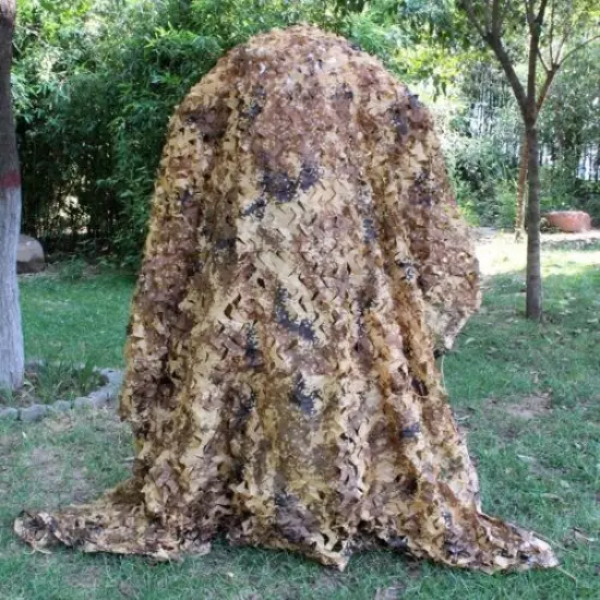 Desert Digital Camouflage Netting Outdoor Army Hunting Camping Camo Net Cover 